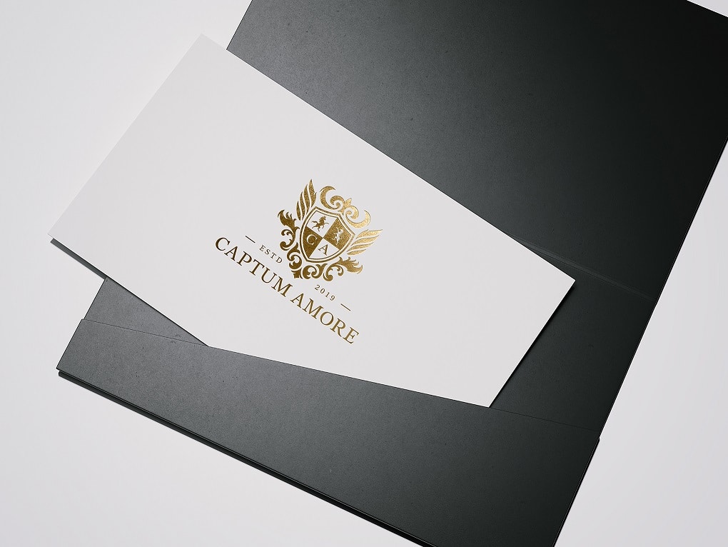 CAPTUM AMORE-logo燙金模擬