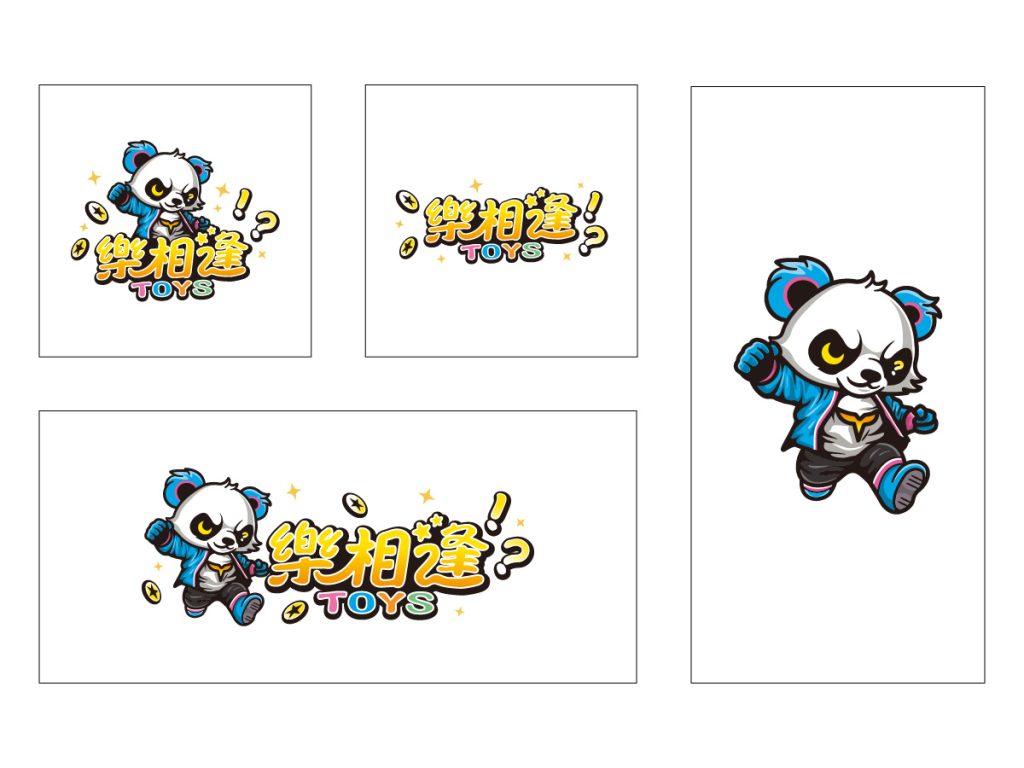 Logo彩稿及排列圖示意圖