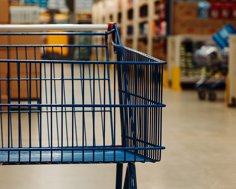 空無一物的購物車會被怎樣的產品包裝填滿?