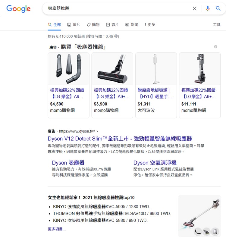 網站權重影響排名