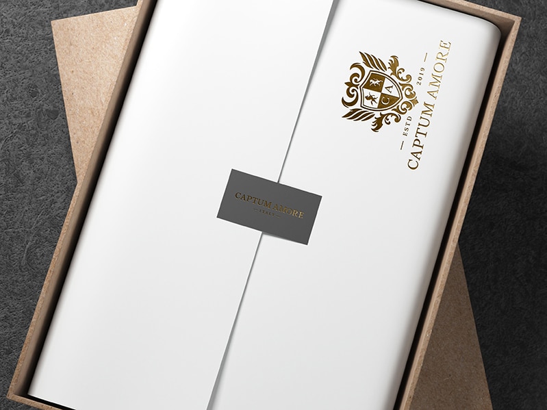 CAPTUM-AMORE包裝貼紙設計