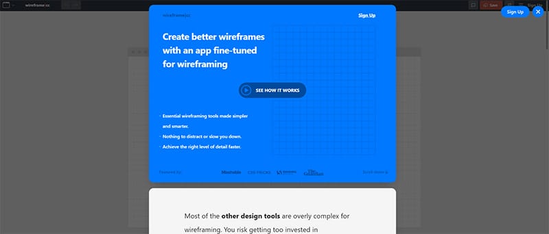 網頁線框圖工具-wireframe