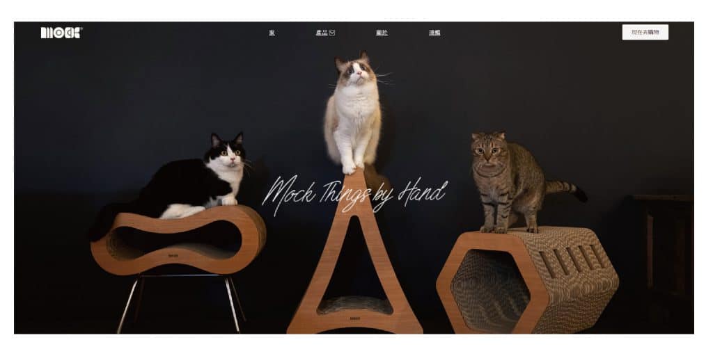 特色圖片網站版面設計。