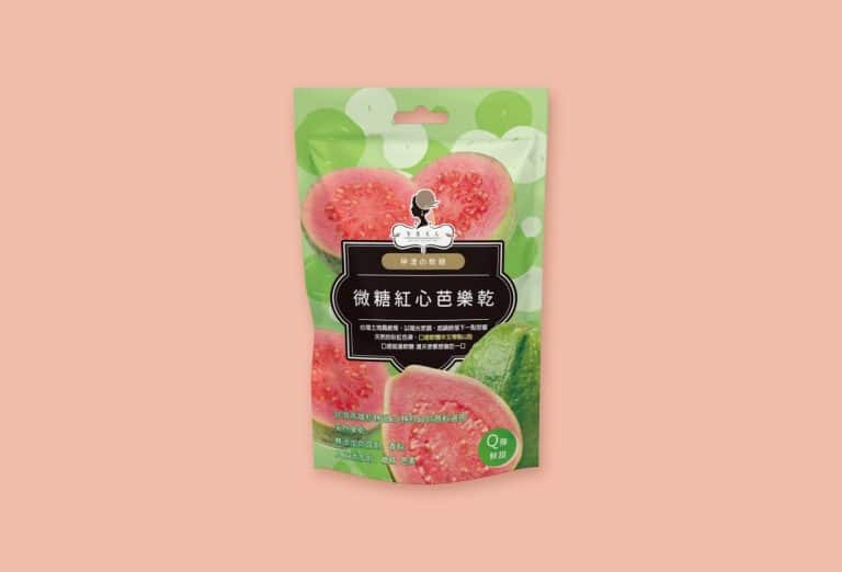 紅心芭樂乾 密封袋設計 果乾包裝設計 果乾袋設計 包裝設計推薦 高雄包裝設計 台中包裝設計