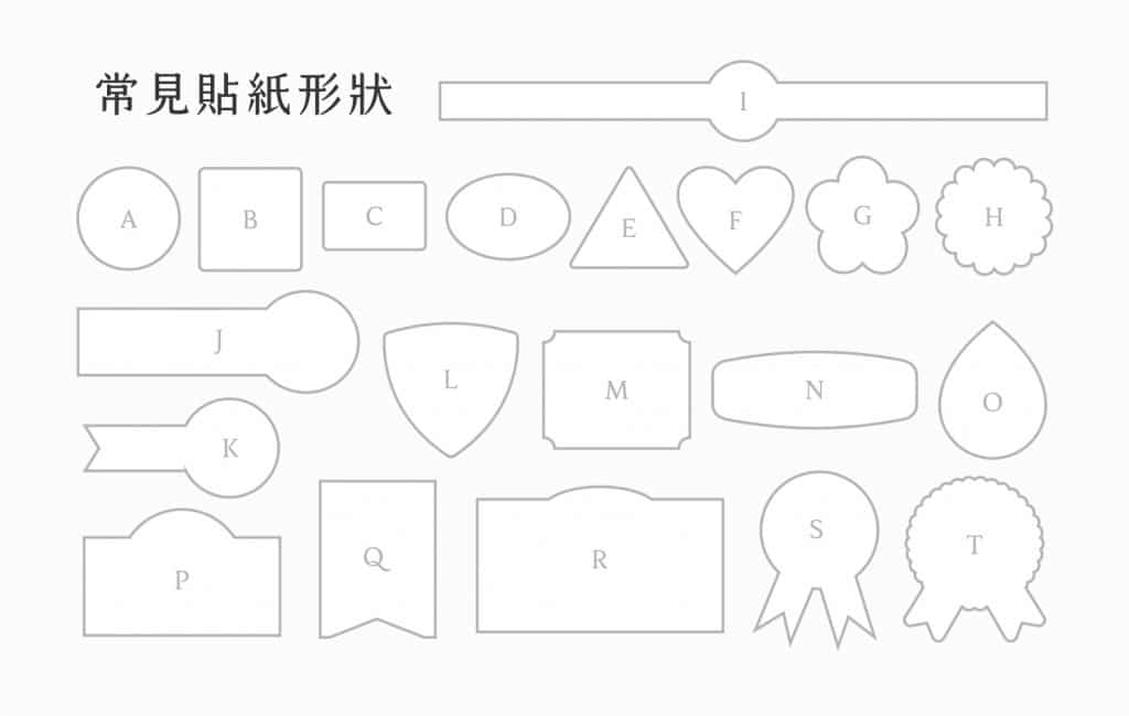 包裝貼紙設計