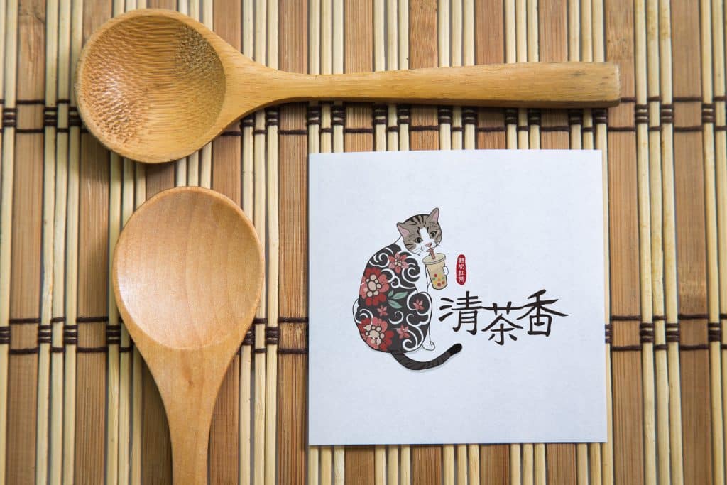 清茶香茶飲 LOGO設計 形象設計 品牌設計 商標設計