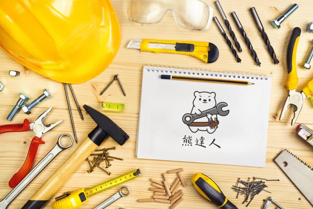 熊達人LOGO設計 形象設計 品牌設計 商標設計