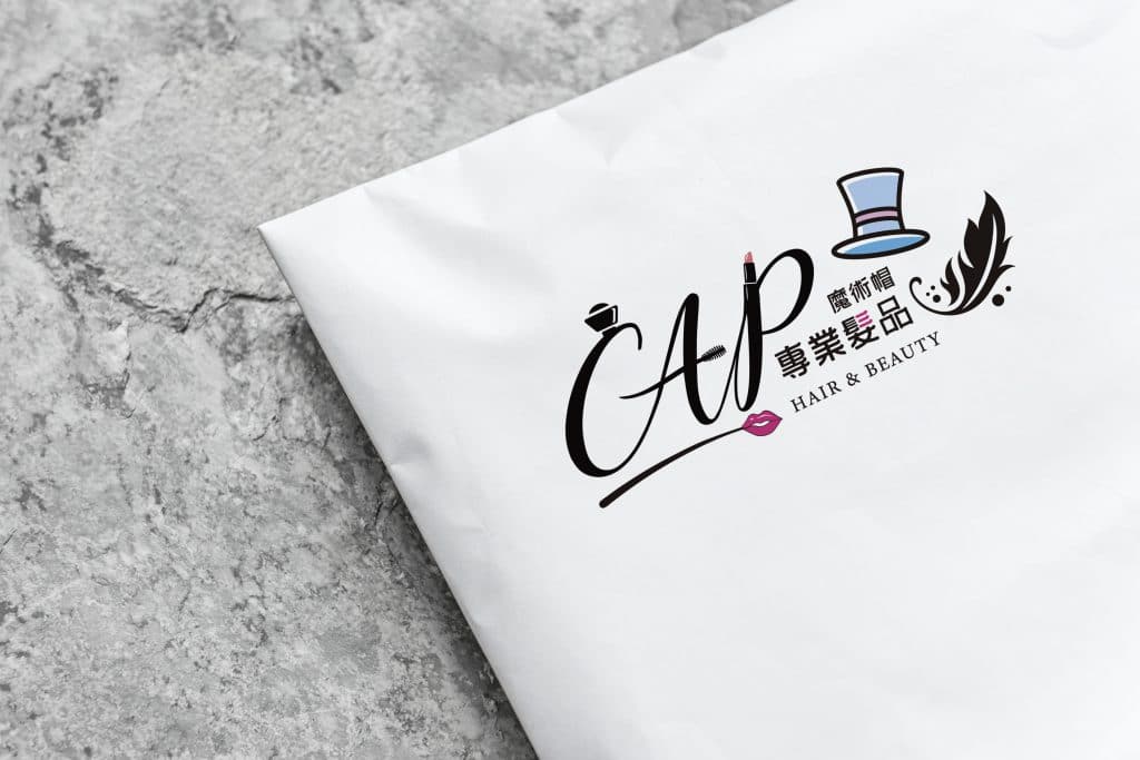 CAP首都髮妝,LOGO設計,商標設計,形象設計