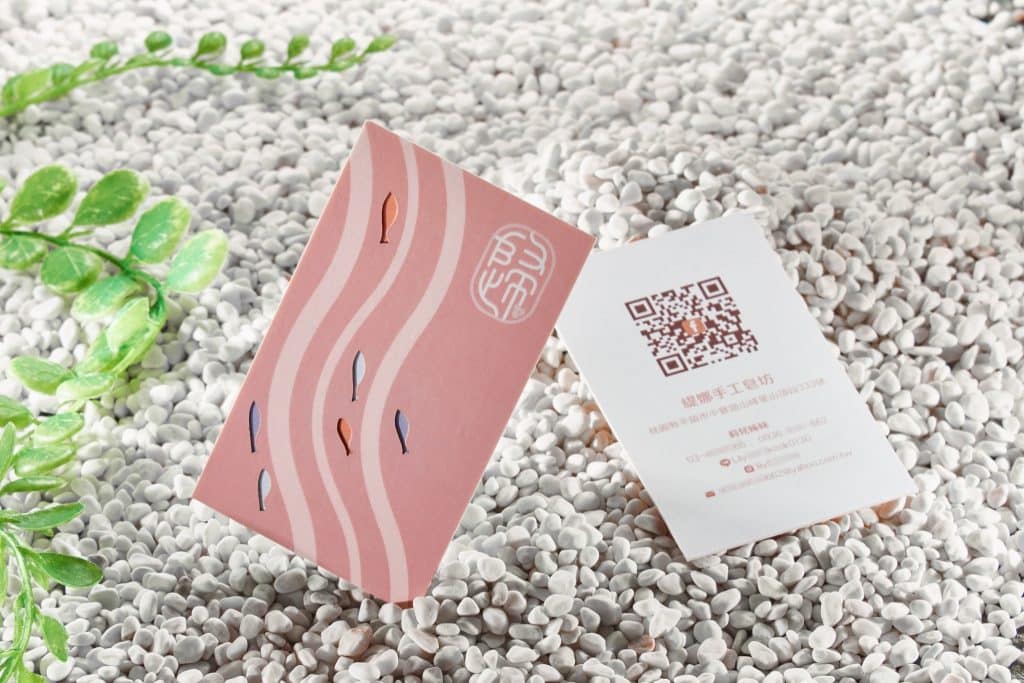 緹娜手工皂坊　名片設計