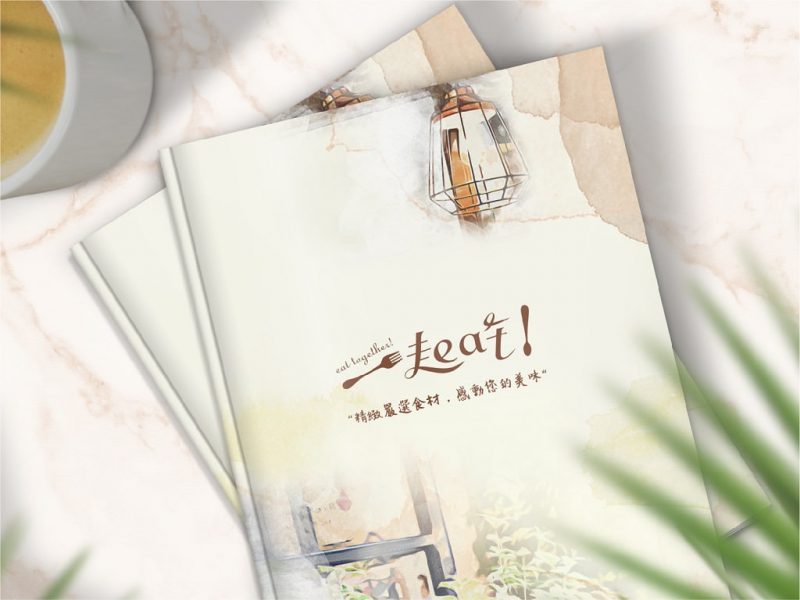 一起吃早午餐的菜單設計挹注溫暖的氛圍在早午餐時刻。