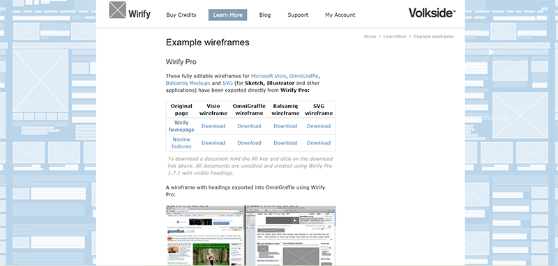 Wirify可以用來觀察其他網站的架構。