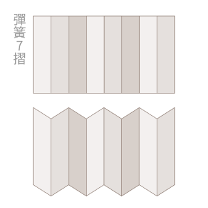 彈簧 7 摺