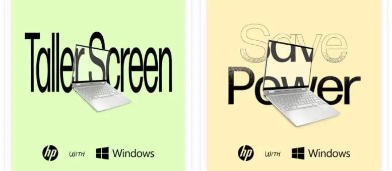 HP 廣告